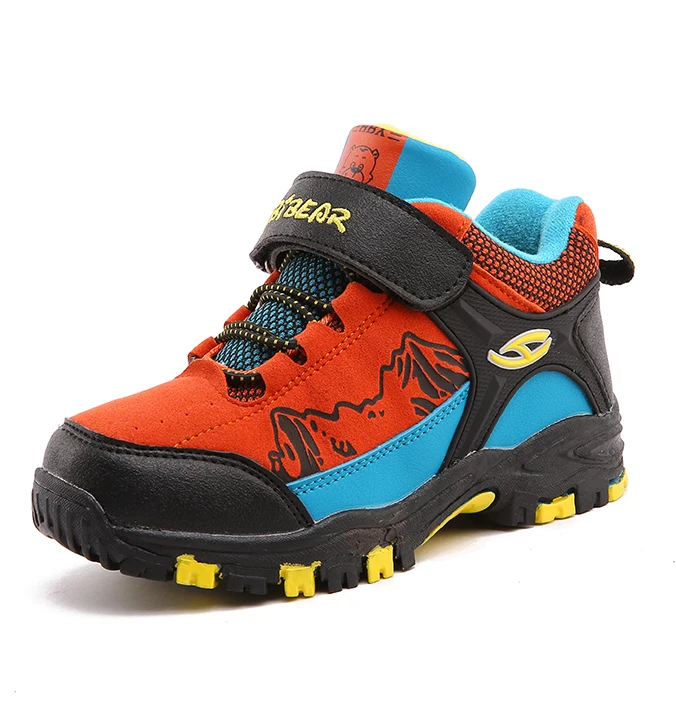 Дети скалолазание обувь пеший Туризм сапоги и ботинки для девочек Hobibear завод