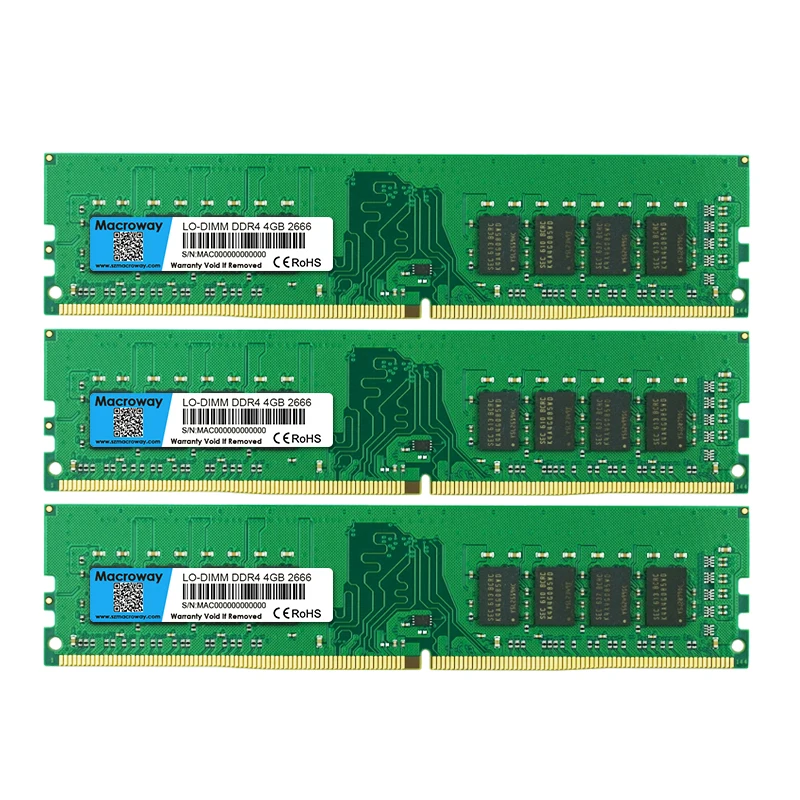 Macroway 1GB-16GB DDR1 DDR2 DDR3 DDR4 RAM, 5 Yıl Garantili