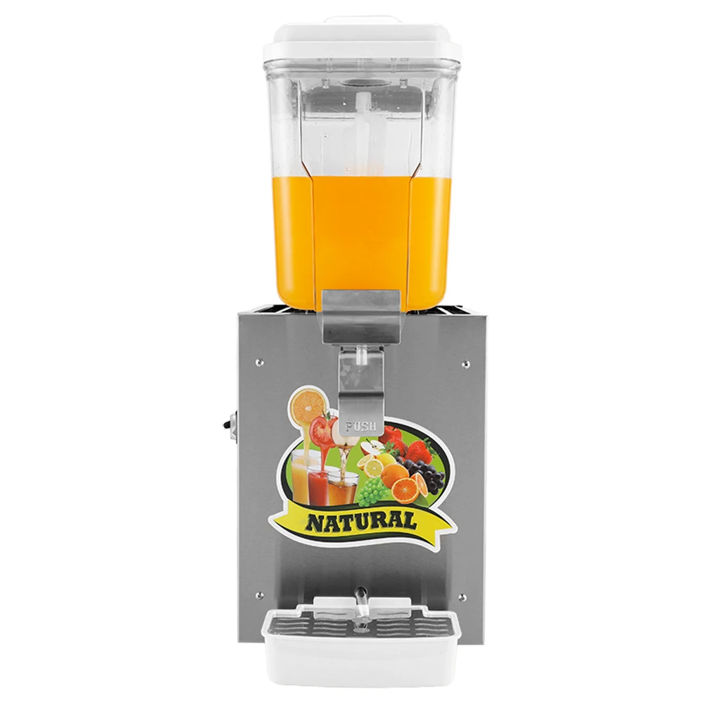 Two Function Spraying / Stirring 15L 2 Tanks Hot Sale Juice Dispenser Machine Juice Dispenser Beverage Dispenser