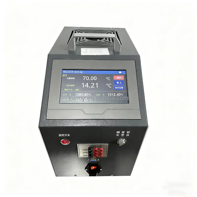 Dry Body Temperature Calibrator Dry Well Temperature Verification Furnace Rapid Heating Temperature Calibration Machine