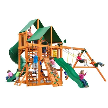 Hot Sale Wooden Outdoor Children playground equipment