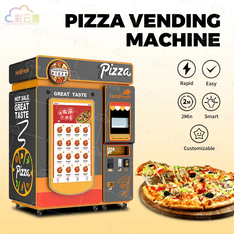Caiyunjuan автомат для горячей пиццы производитель машина полностью автоматические решения