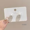 Pendientes de botón con 5 perlas - 14mm