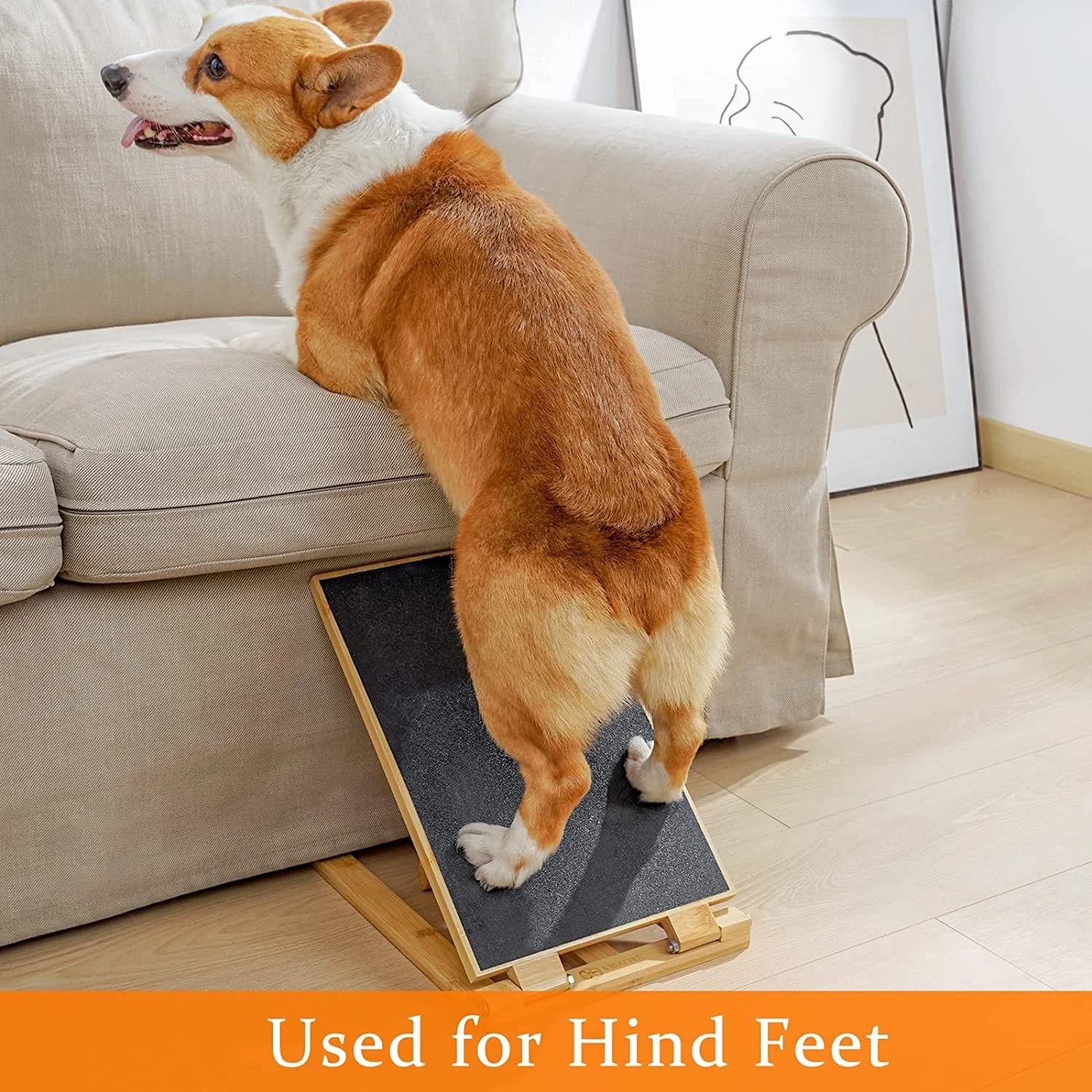 Wholesale Custom Bamboo Wooden Collapsible Dog Nail File Dog Scratching