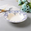 blue-8.5 inch soup plate