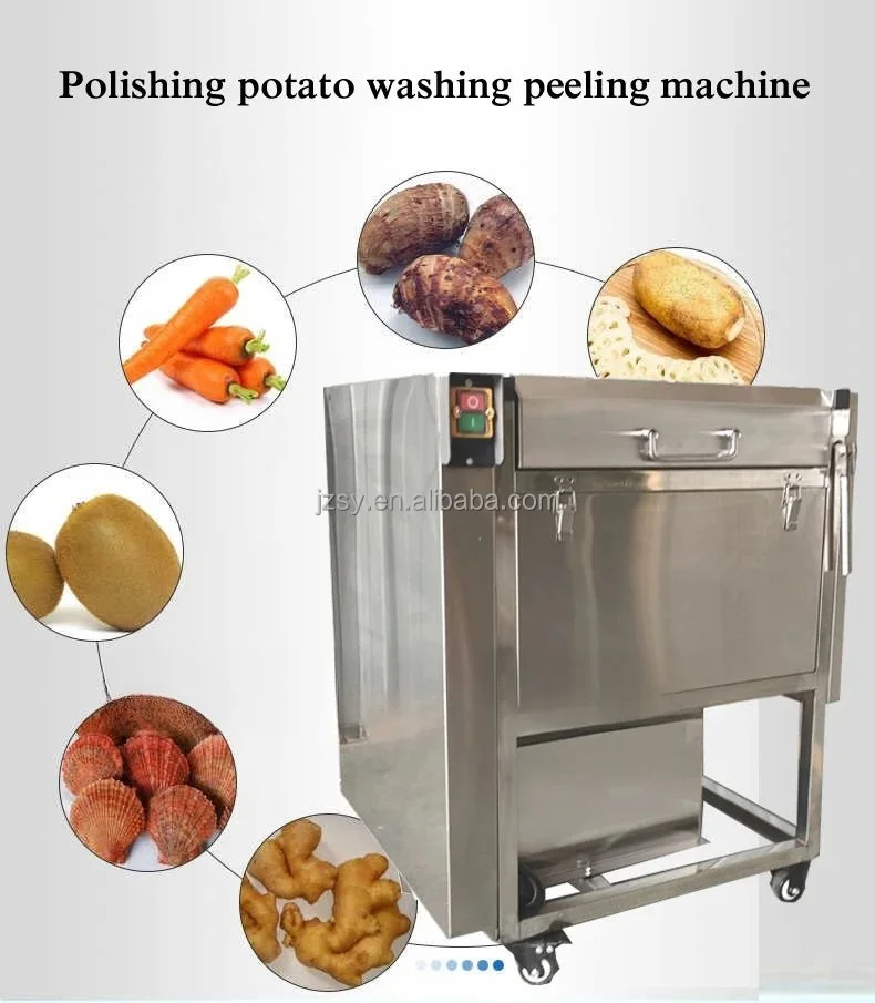 Yam Fruit Brush Washing Machine - Efficient Cleaning Solutions