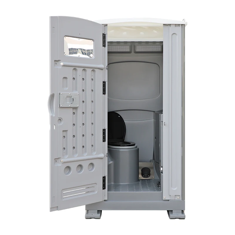 Toppla Factory Portable Toilet Price Modern Portable Toilet Cabin Big Waste tank Outdoor Plastic Toilet in Stock