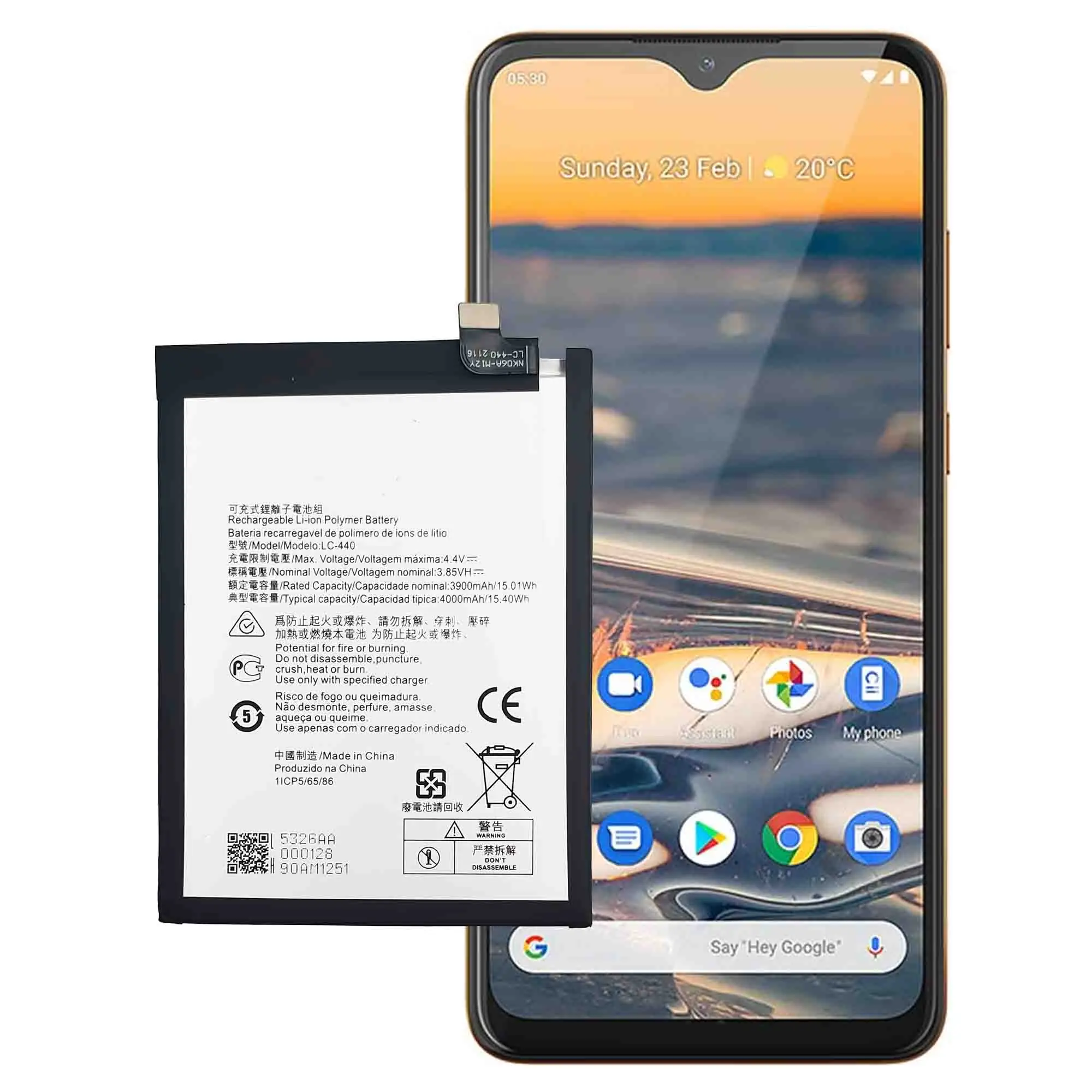 Wholesale LC-440 Nokia5.3 батарея мобильного телефона для Nokia 5,3 TA-1234  TA-1223 TA-1227 TA-1229 From m.alibaba.com