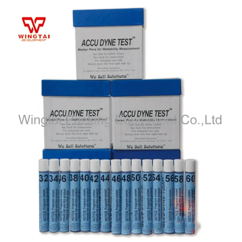 MICRON Dyne Test Pen 34 Dyne Indian Per Tensione Superficiale
