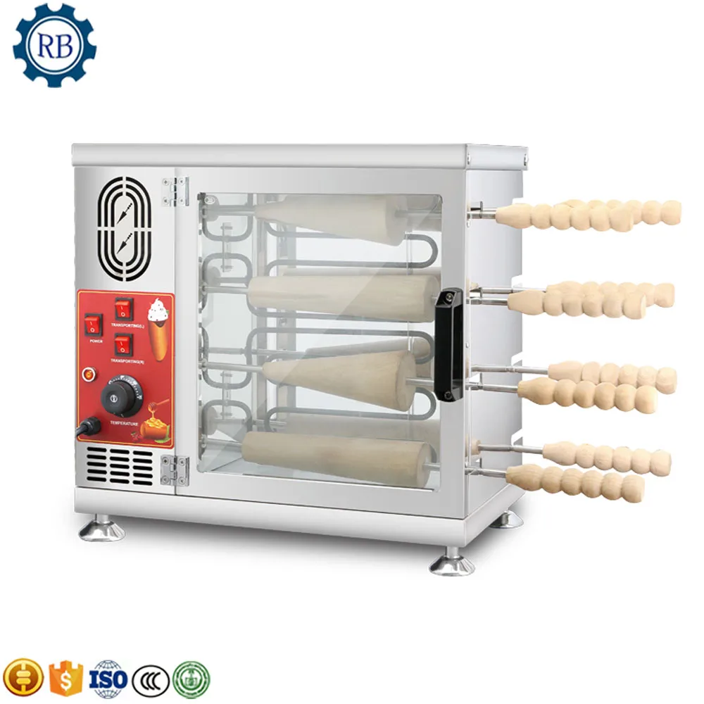 Kurtos Kalacs Chimney Cake Grill Bakery Machines Kurtos Kalacs Cake Baking Oven - Image 2