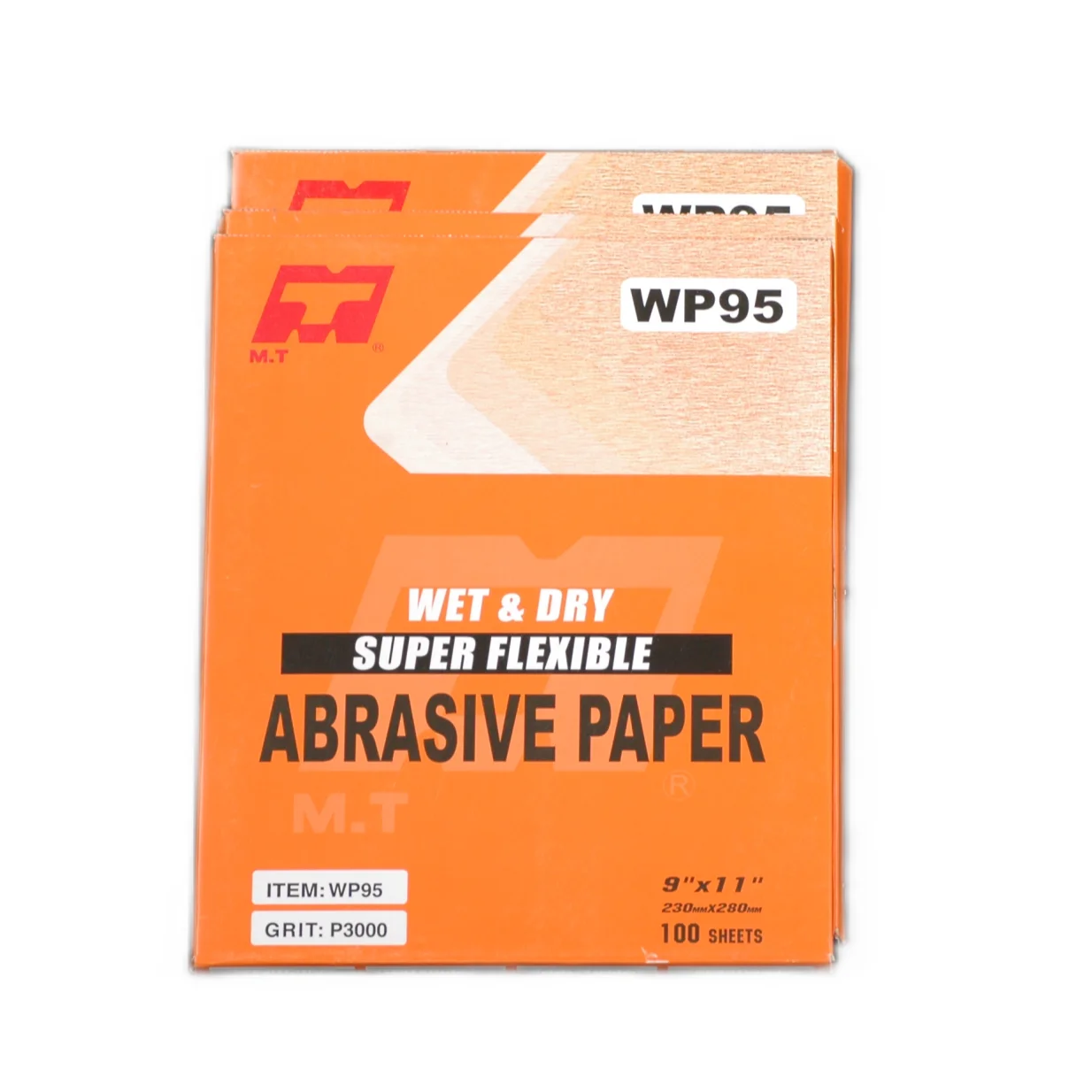 waterproof abrasive paper with complex corundum wet&dry sand