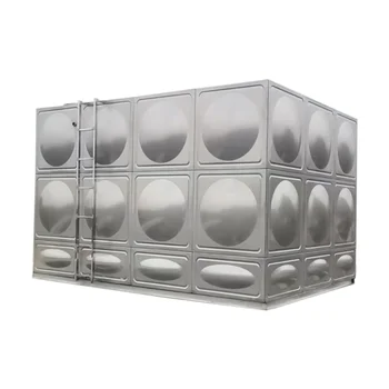 304 Stainless Steel Water Tank 500L-10000L, Vertical/Horizontal, for Home/Factory (Customizable)