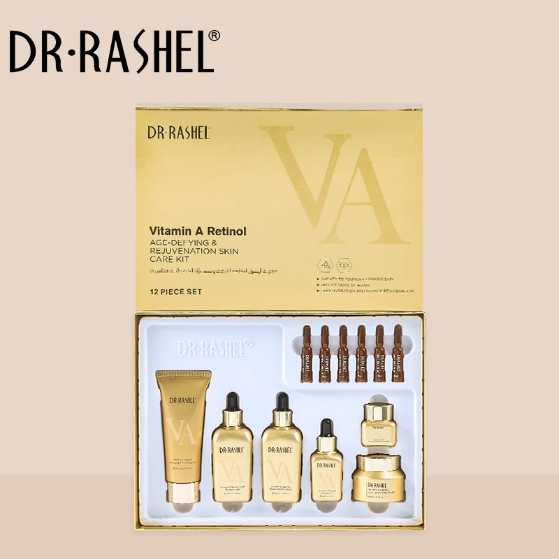 نئی آمد DR RASHEL وٹامن A Retinol Age-Defying and Rejuvenation Skin Care Set