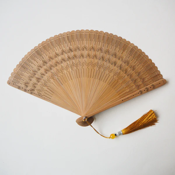 Wholesale custom printed Hand Fan Custom Printed Folding Logo Bamboo