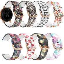 20mm 22mm colorful Sport silicone ladies watches with bracelet sprinting watch bracelet strap  for  Samsung galaxy watch