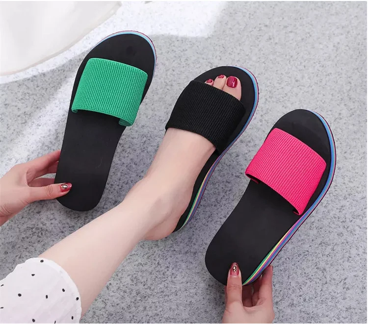 Elegant Slip on Square Round Toe Platform Mules with High Heel Chunky Mule Platform Sandals for Women