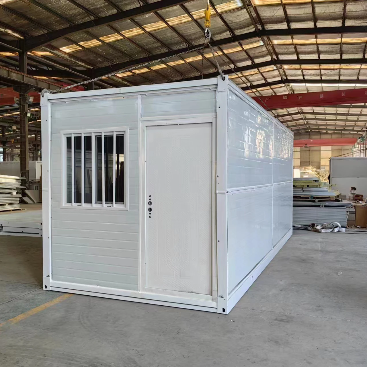 Case container prefabbricate per case pieghevoli su misura
