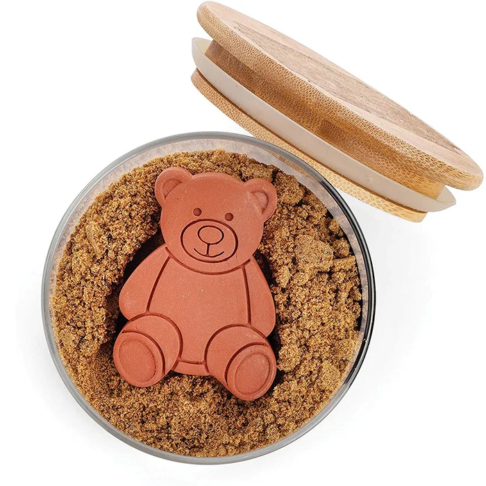 Terracotta Brown Sugar Bear Keeper And Saver - Buy Sugar Saver,Sugar ...