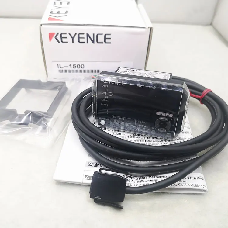 Source Keyence IL-1500レーザー容量センサーアンプユニットパネル