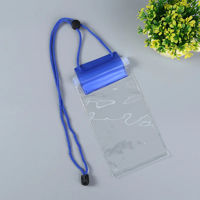 Custom Universal Transparent Clear Phone Accessories Cell Mobile Phone PVC Waterproof Bag Case Waterproof Phone Pouch