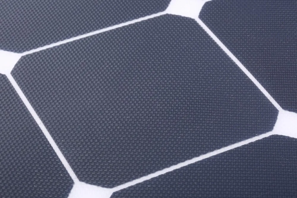 
 Полугибкая солнечная панель для кемпинга Rv Marine ETFE/PET 12 В 24 в 200 Вт Sunpower Etfe  