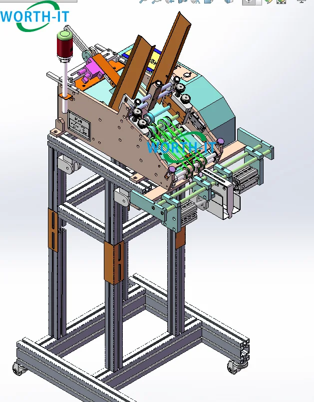 High Speed Card Friction Feeder Automatic Paging Machine Type Brochures Card Paper Friction Feeder