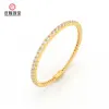 14K Yellow Gold 3mm Diamond