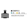 2 pares CRBP012 (PARA MAGURA MT2 MT4 MT6 MT8)