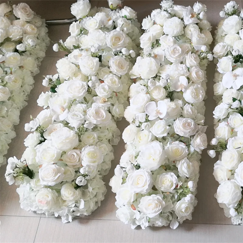 Ifg Popular Rose Orchid Wisteria Hanging Flowers Vine Garland Tassels