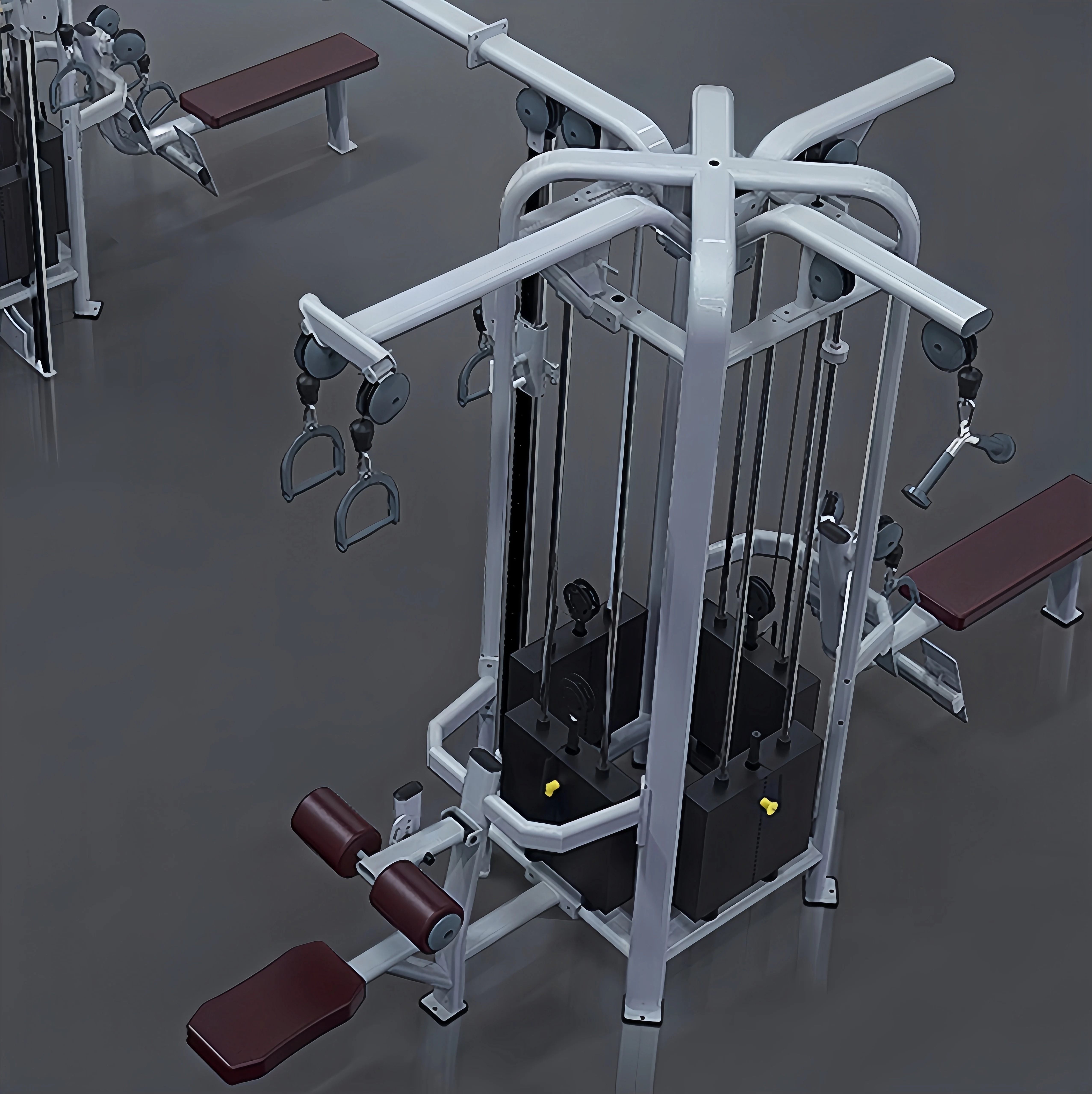 スポーツ フィットネス、トレーニング 全身の筋トレ】ひたすらキープして耐える。7つのポーズを8分間（週2回