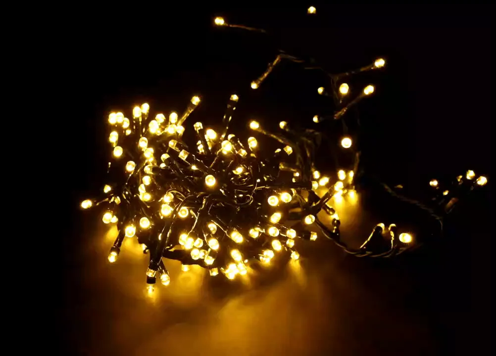 Holiday Led Firecracker Cluster String Lights Christmas Party Outdoor