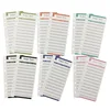 Budget planner card