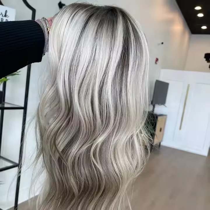 13*6 HD Front Wig Women Mix Hair Raw Afro Straight Available Long Medium Short Blonde 60# Highlight Transparent