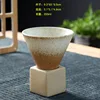 White a--funnel coffee cup