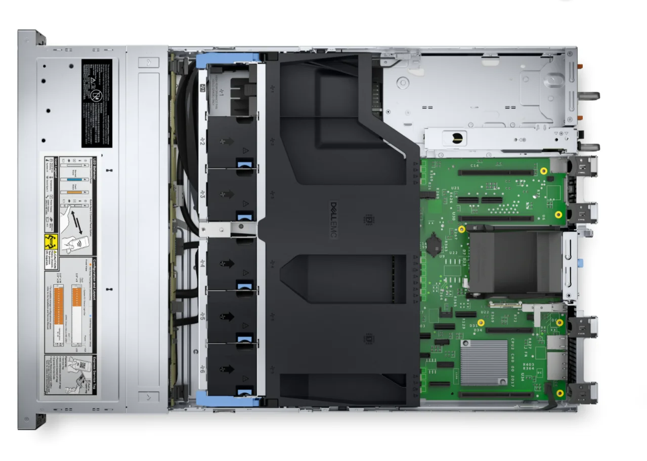 Brand new R550 Server In tel 4314 2.4G Processor Dells poweredge R550 Rack Server