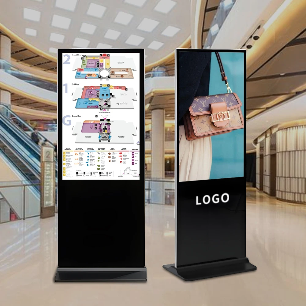 32-85 Inch Floor Standing Digital Signage for Advertising