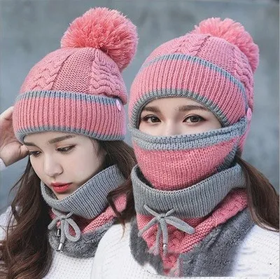 beanie and scarf set womens