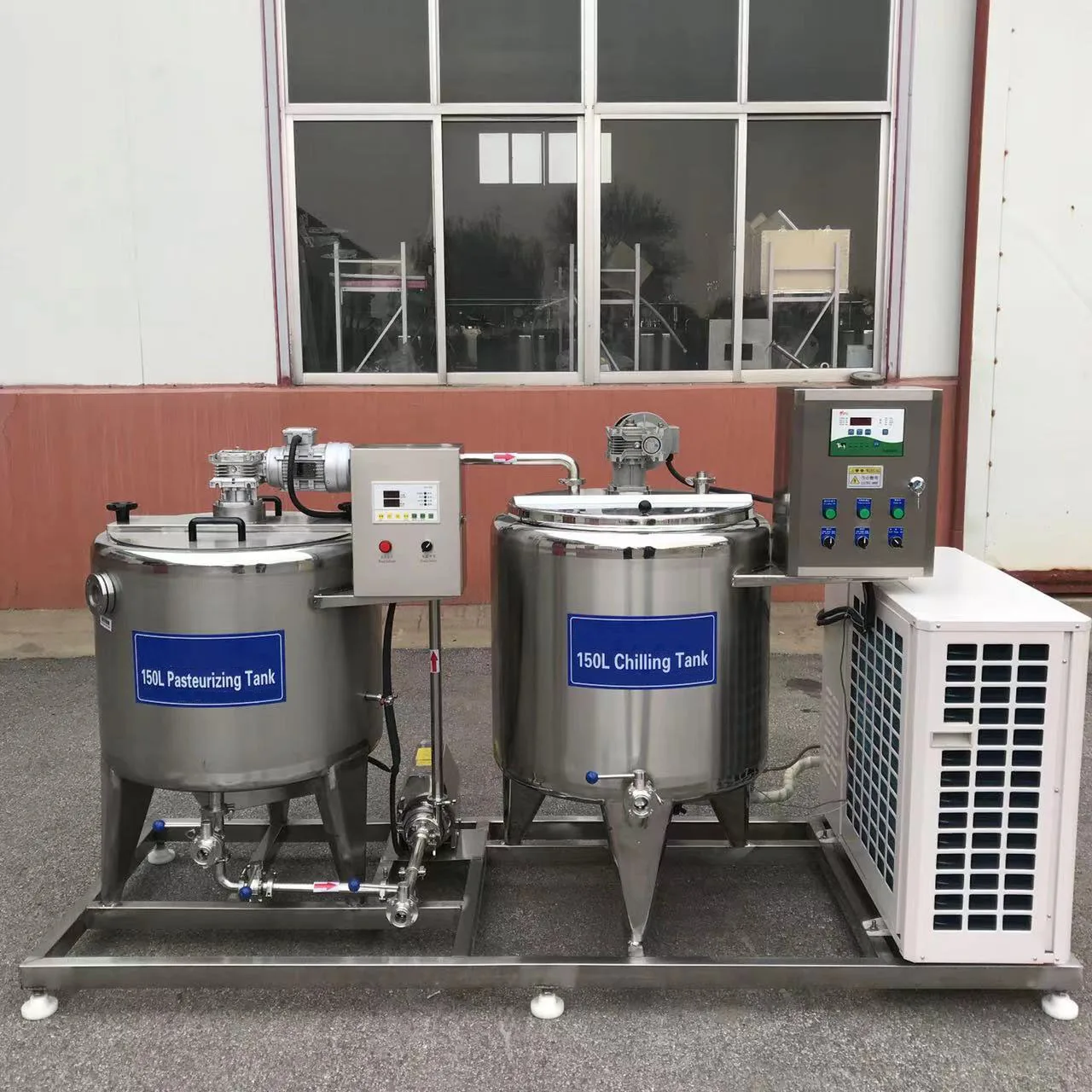 High Quality Small Scale 200l 250 L 300l 100l Sterilizer Milk Pasteurization Machine for Sale