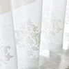 Filato floreale europeo bianco