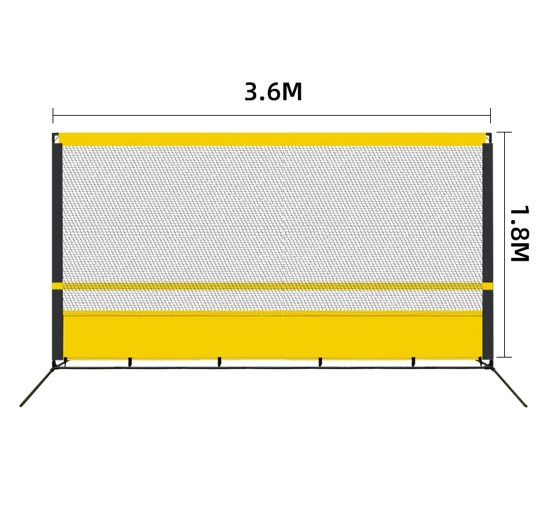 Factory Customize Mini 1.85*2.m Tennis Rebound Net Baseball Squash Rebounder Screen for Outdoor Indoor Practice  for Court