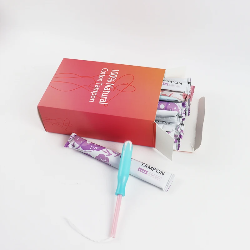 Wholesale Bulk 100 Organic Cotton Menstrual Tampon Vagina Catheter