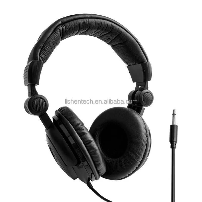 Wired Over Ear Headphone With Mic Studio Dj Headphones Professional