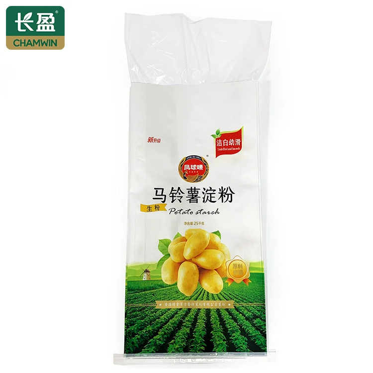Good quality factory directly free potato sacks wheat flour 25kg & 50kg with inner bag