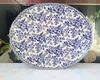 blue-14inch fish plate
