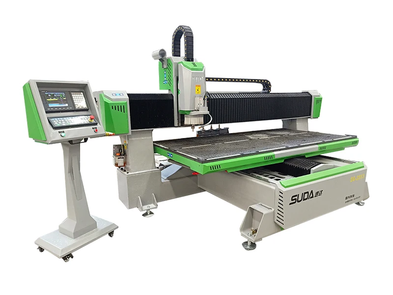 SUDA S6 ATC 1325 High Precision Table Moving 3 Axis Advertising Cnc Wood Router Machine