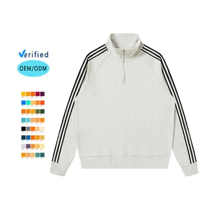 Premium Brand Men's Sweatshirt Hoodie Set High Quality Puff Printed Clothing Embroidered Pattern