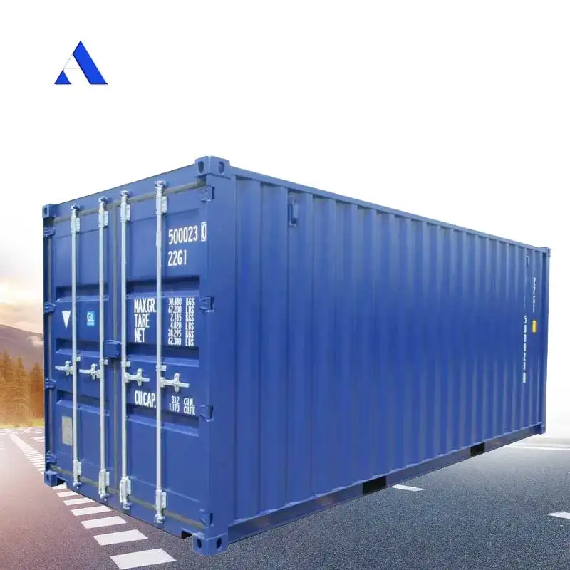 New and Used 20 Feet Length 20ft Steel Shipping Container in Tianjin Qingdao Dalian for Sale