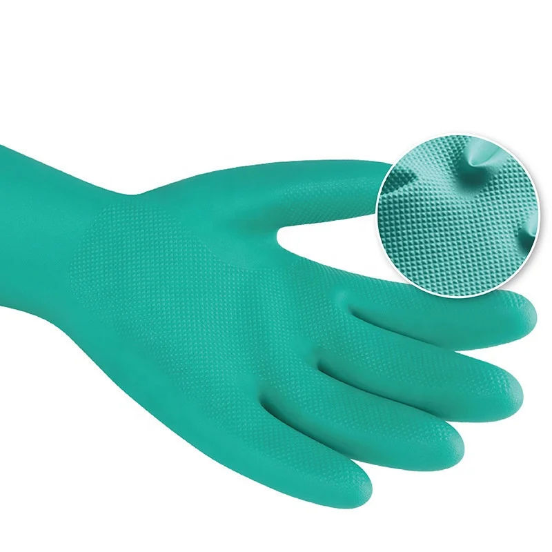 Нитриловые резиновые перчатки маслостойкие химически стойкие кислотные и щелочные нитриловые рабочие для защиты труда