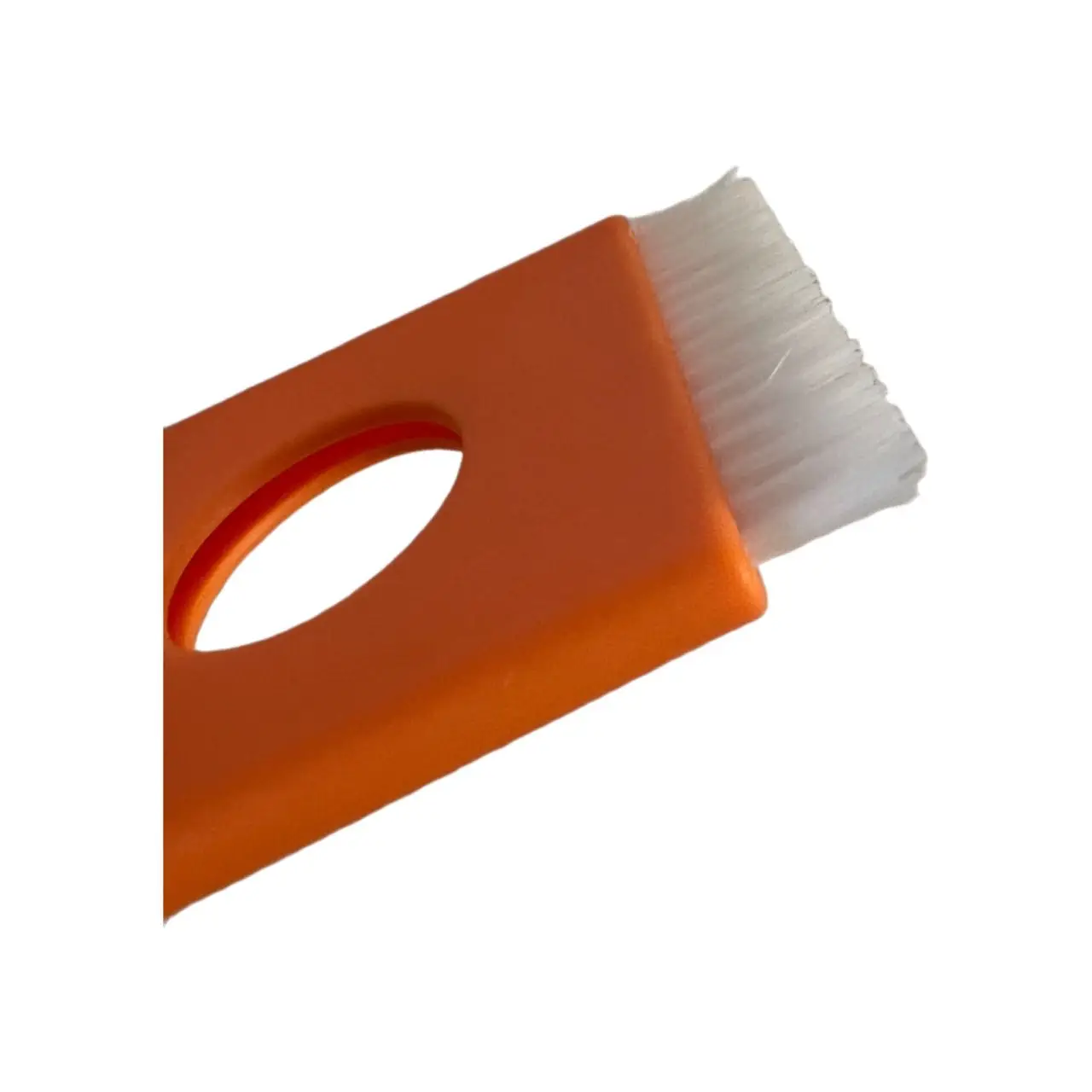 Plastic Handle Stainless Steel Needles Protected Lice Nits Louse Flea Comb With Nylon Self Clean Brush