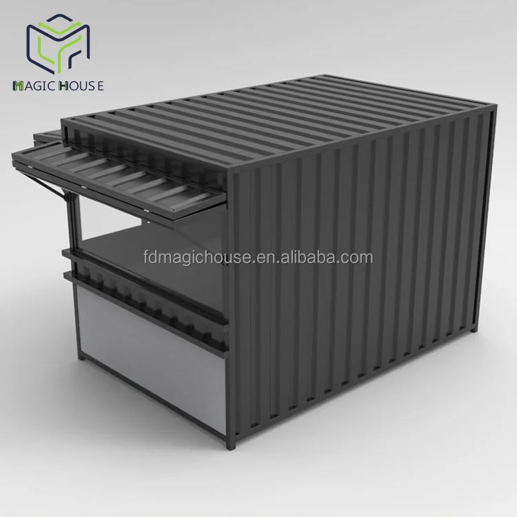 Magic House Container Kiosk Design Shipping Container Restaurant for Sale